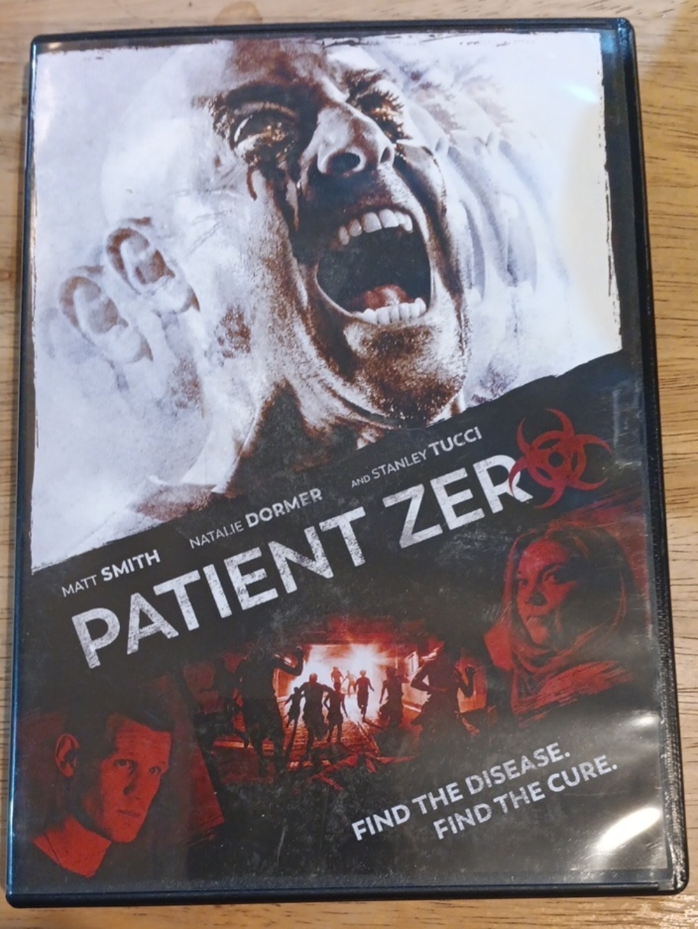Patient ZeroIn the 2018 horror thriller Patient Zero, an asymptomatic survi DVD